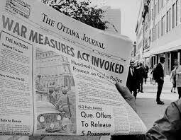 War Measures Act was Passed
