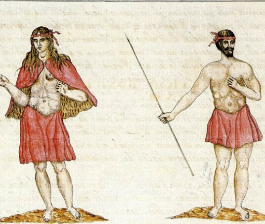 Mestizaje de aborígenes y castellanos