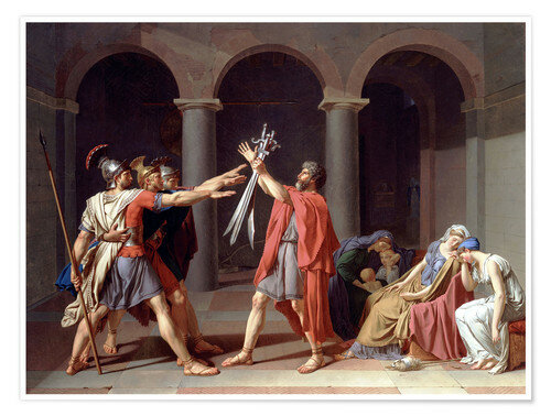 El jurament dels Horacis - Jacques Louis David
