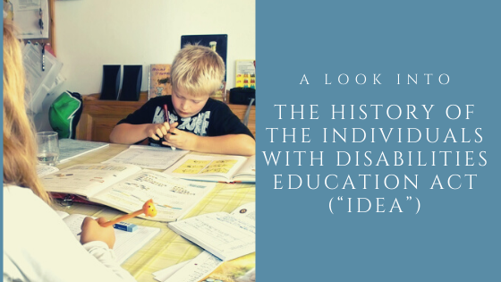 Individuals with Disabilities Education Act