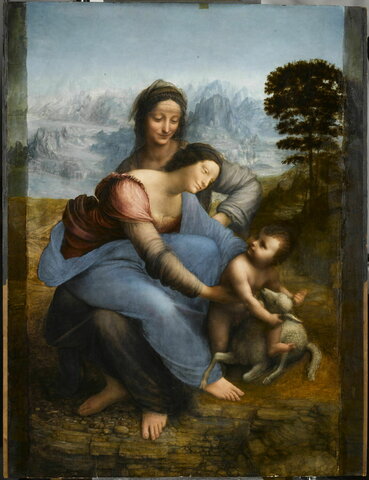 Léonard de Vinci, Sainte Anne