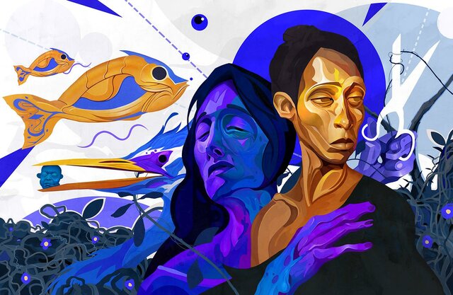 2021: Ilustraciones semirealistas