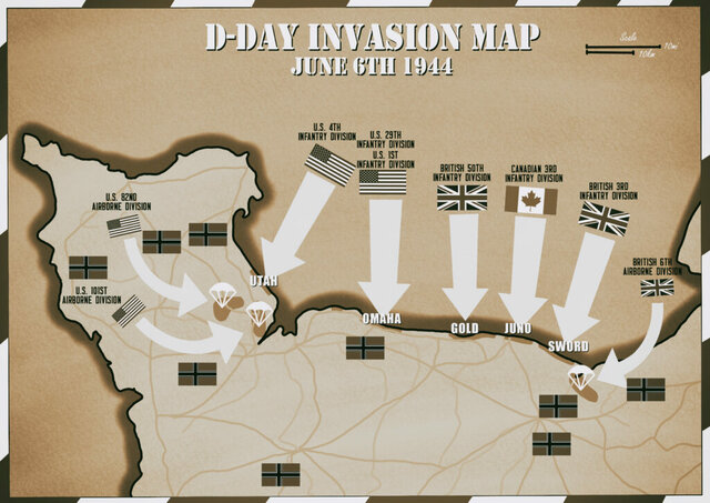 D-Day, begin tweefrontenoorlog