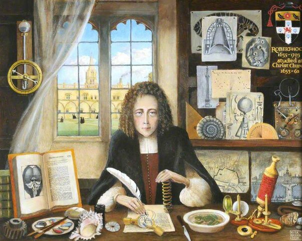 Robert Hooke realiza la primera observación de las células