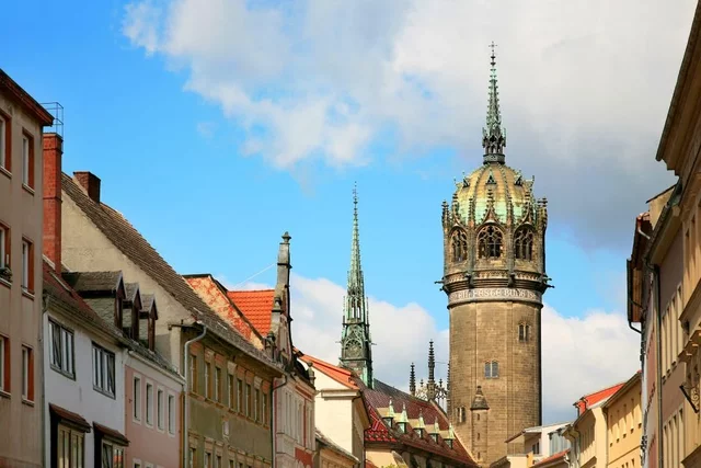 installation définitive à Wittenberg