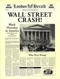 Beurskrach in de Verenigde Staten