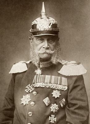 King of Prussia was crowned German Emperor - William I