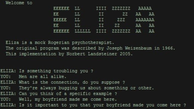 Se crea el sistema de inteligencia artificial "ELIZA".