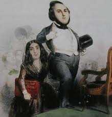 1848: Elle pousse Rollin a se présenter dans les élections présidentielles