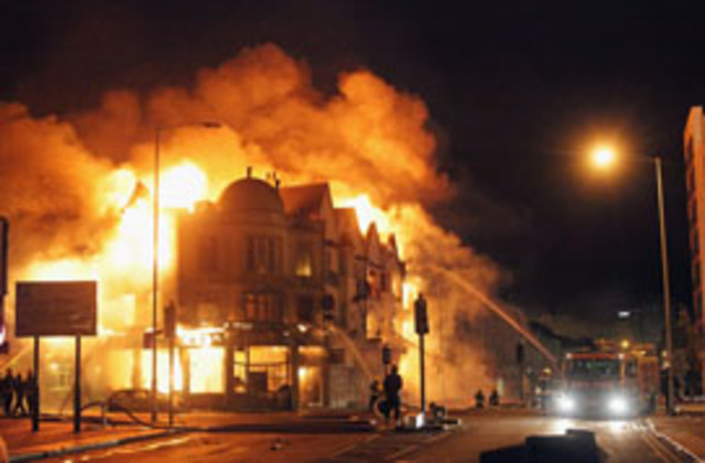 Disturbios en Inglaterra