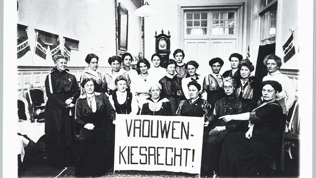 eerste feministische golf