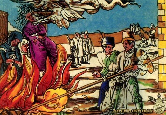 1486.- Los teólogos alemanes Heinrich Kramer y Johann Sprenger