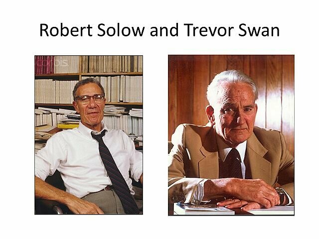 Robert Solow y Trevor Swan