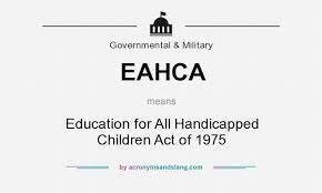 Education for All Handicapped Children Act