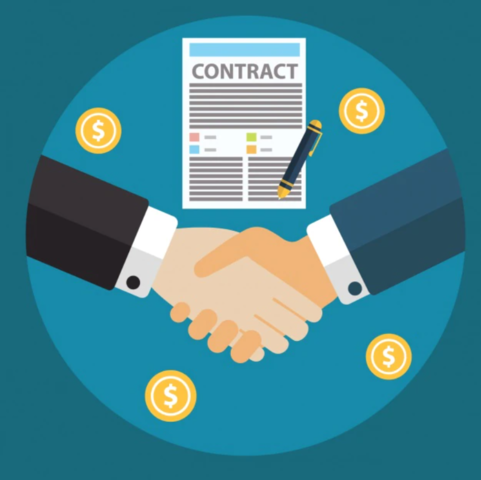 Firma de un Contrato