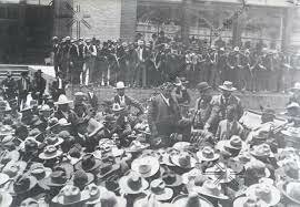 Huelga de mineros en Cananea