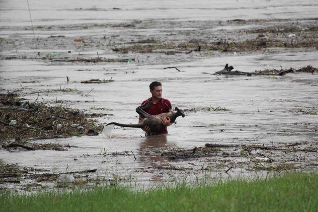La inundación de Queensland