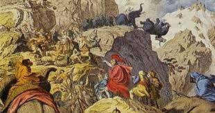 Aníbal cruza los Alpes