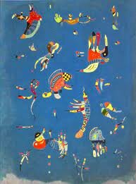 Azul celeste - Kandinsky