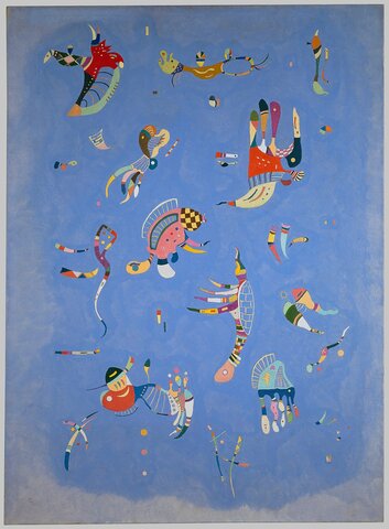 Azul Celeste - Kandinsky