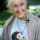 Jane goodall and mr. h jwa 001496