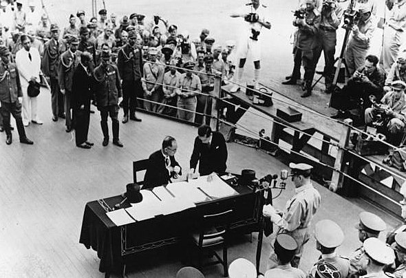 Fin de la segunda guerra mundial