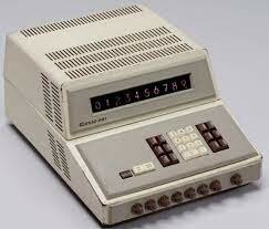 Primer prototipo de las calculadoras de escritorio