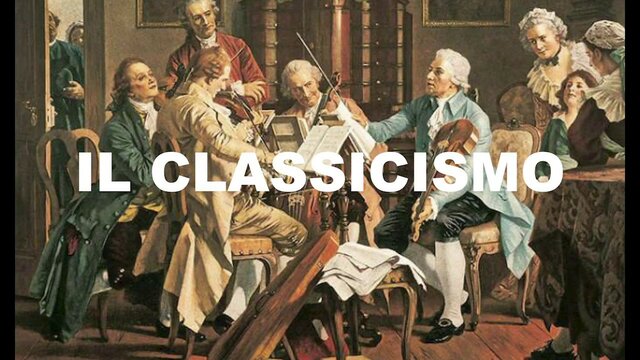1750 - 1820 Classicismo