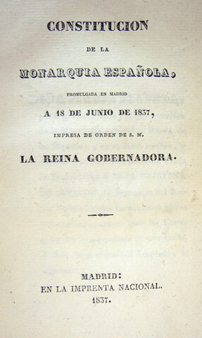 Promulgació constitució progressista
