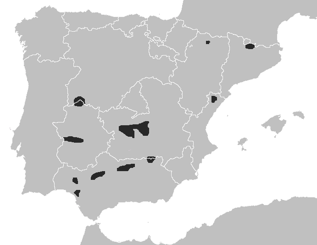 NÚCLEOS DE POBLACIÓN Y DISTRIBUCIÓN DEL LINCE