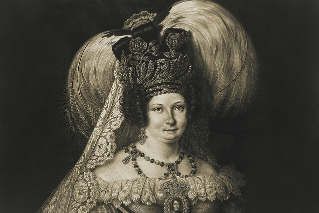 Hereta el tro Isabel II, de tres anys d'edat.