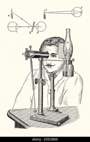 Invención del oftalmoscopio