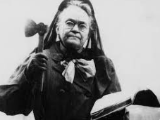 The Beginning of Caroline Amelia Nation's Hacking Spree