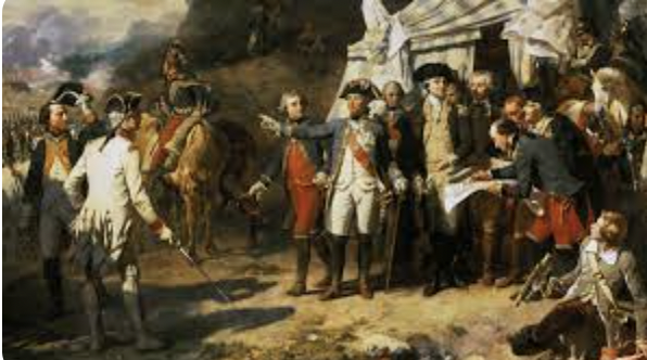 The Battle of Yorktown.