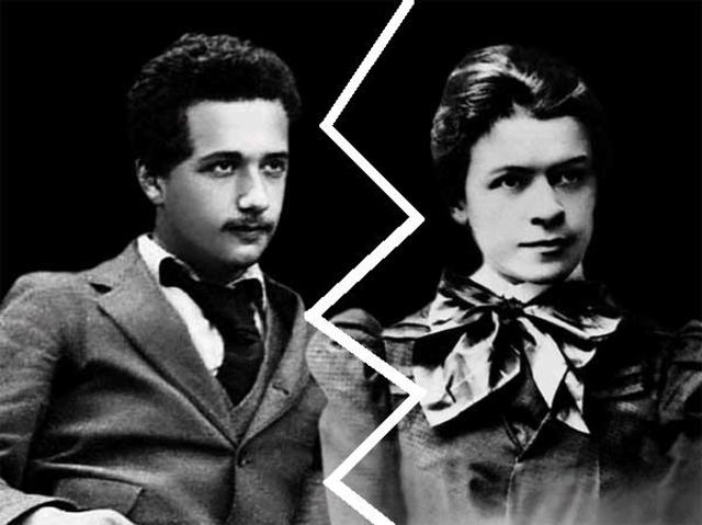 Scheiding van Mileva