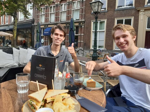 Lunch bij de Stadthouder