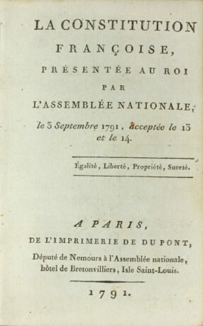 First French Constitution