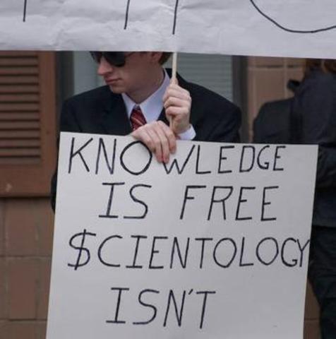 the IRS removes Scientology's tax-exempt status