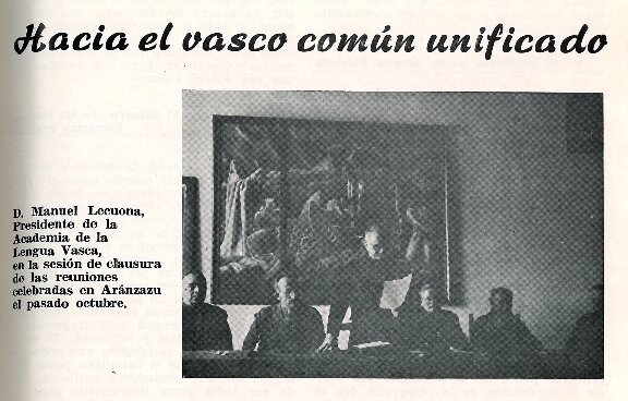 Euskaltzaindiaren Arantzazuko biltzarra