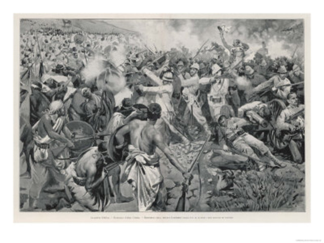 Ethiopians defeat Italians at the Battle of Adowa