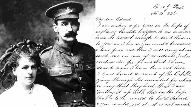 First world war letters