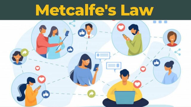 Metcalfe’s Law: https://youtu.be/pPXCuf7xLsM