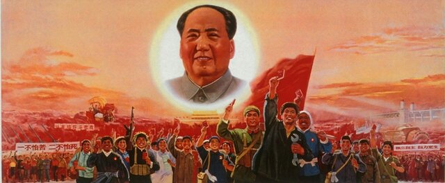 Kina blir kommunistisk