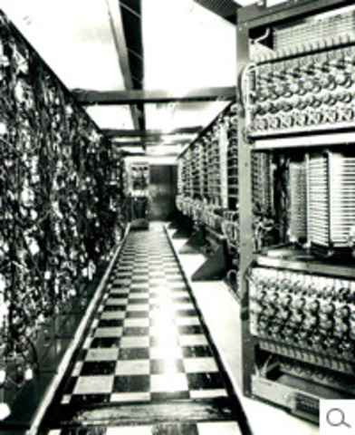 George Stibitz builds his model K, which demonstrates the feasibility of mechanizing binary math