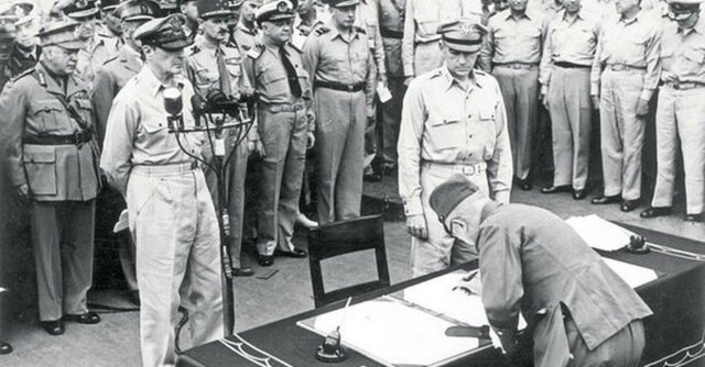 2 sept. 1945 : Capitulation Japonaise