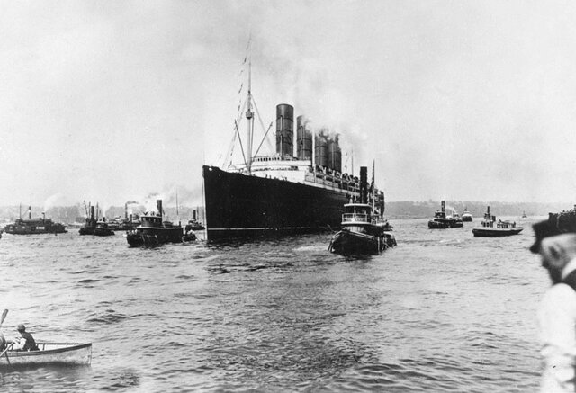 Lusitania Sunk