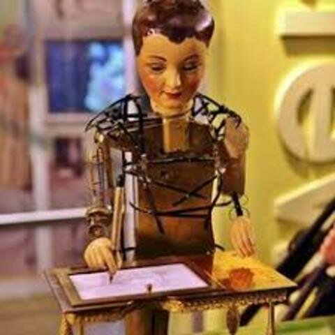 L'Automate dessinateur-écrivain de Maillardet Robot