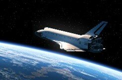 The first Email from space