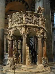 Pulpito Baptisterio de Pisa