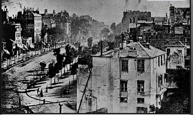 First photo of a person